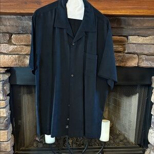 Tommy Bahama Black Dress Shirt